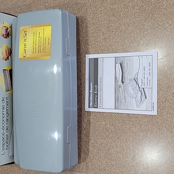 Hamilton Beach Electric Carving Knife Set!! - Picture 11 of 11